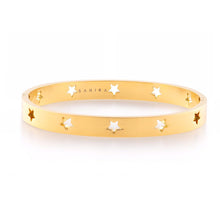 Mia Star Bracelet with perforated star cutouts