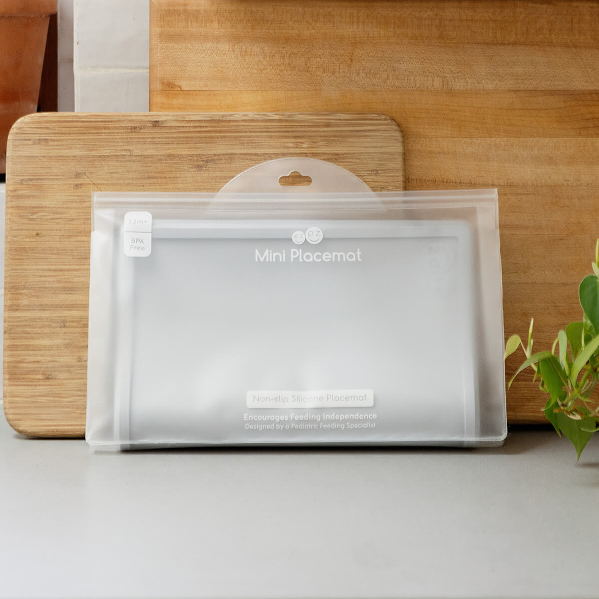 Mini Placemat packed in reusable travel bag