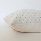 Odette beige dotted texture pillow cover, view 2