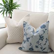 Odette beige dotted texture pillow cover, view 3