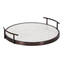 Marbury Round Metal Tray
