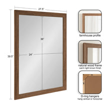 Travon Rectangle Bathroom Wall Mirror