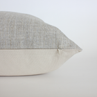 Pelham warm gray herringbone pillow cover, view 6