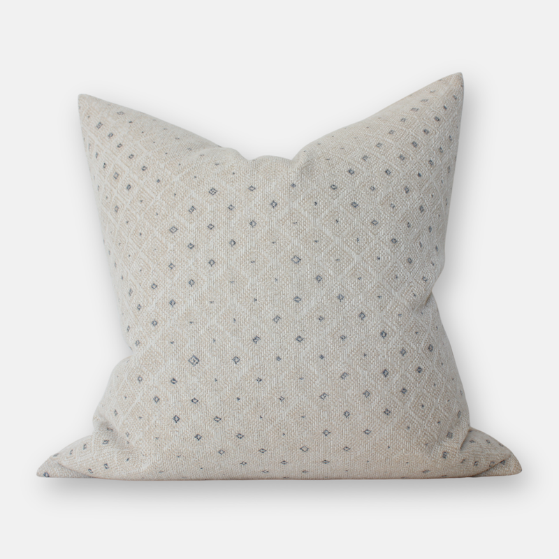 Odette beige dotted texture pillow cover