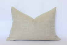 Oatmeal Linen Pillow Cover