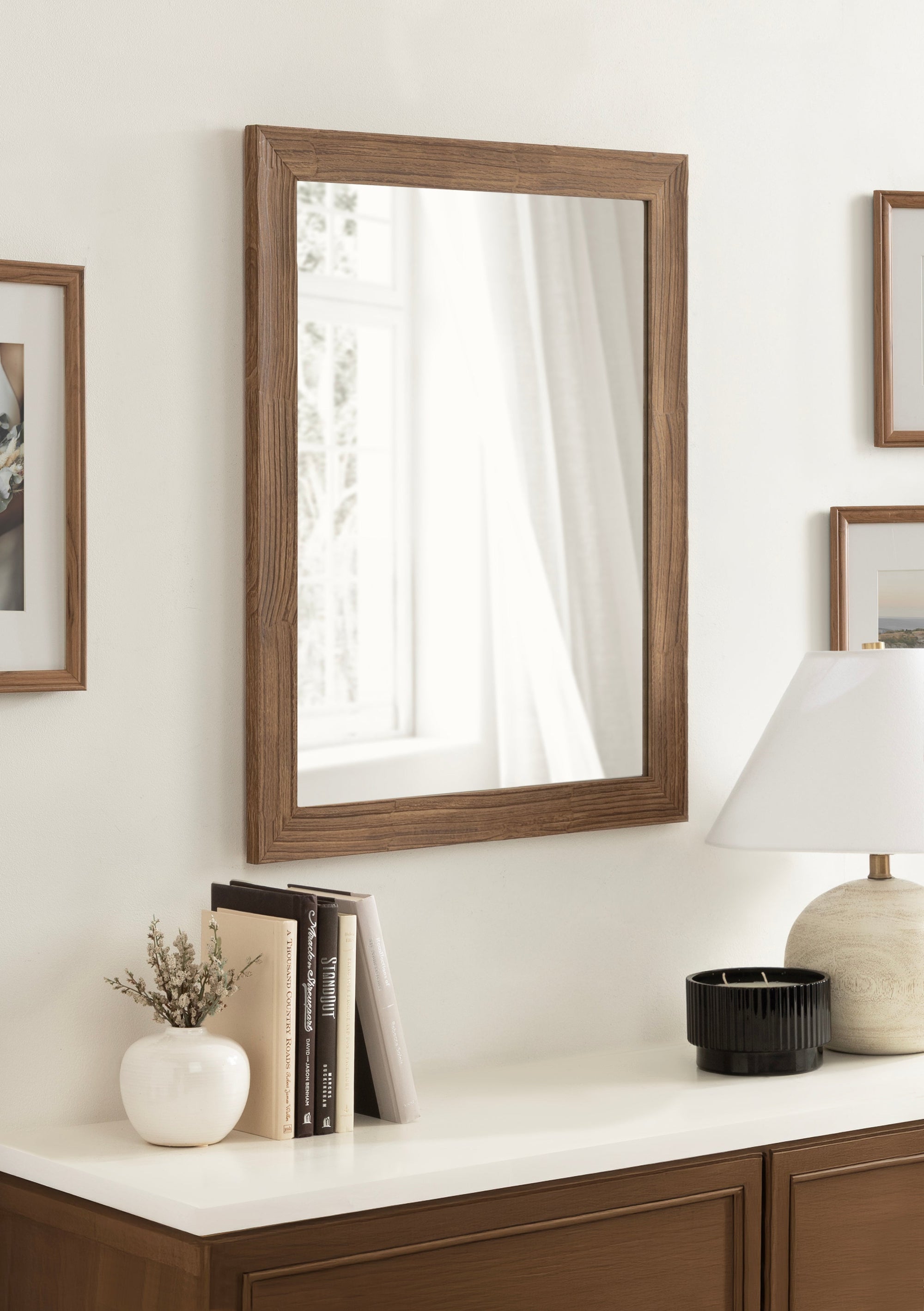 Travon Rectangle Bathroom Wall Mirror