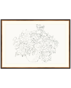 Vase of Flowers Sketch