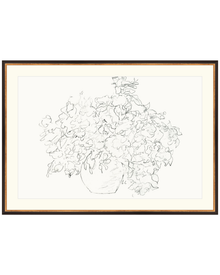 Vase of Flowers Sketch