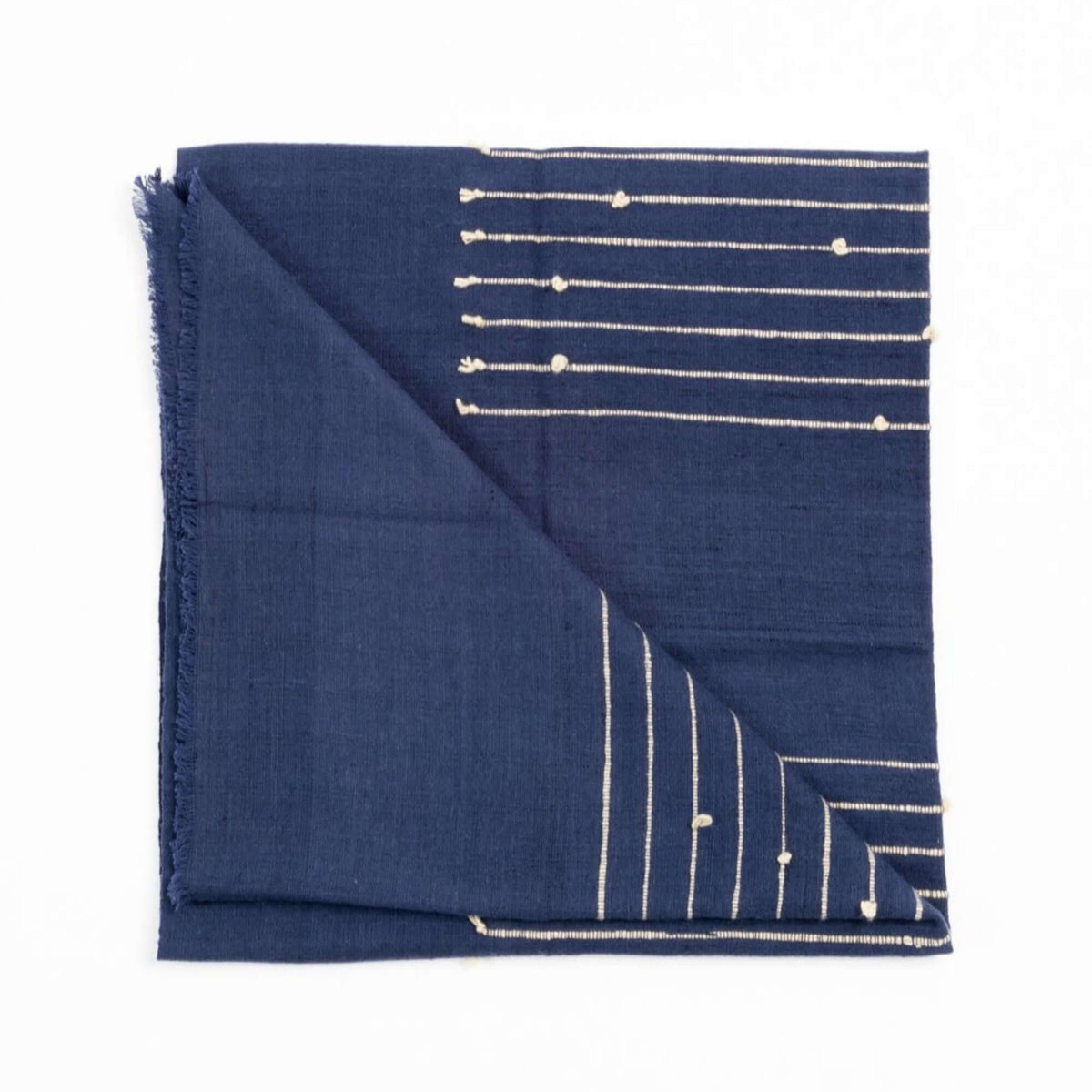 Rosewood Indigo merino wool handloom throw – One Affirmation