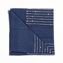 Rosewood Indigo merino wool handloom throw – One Affirmation