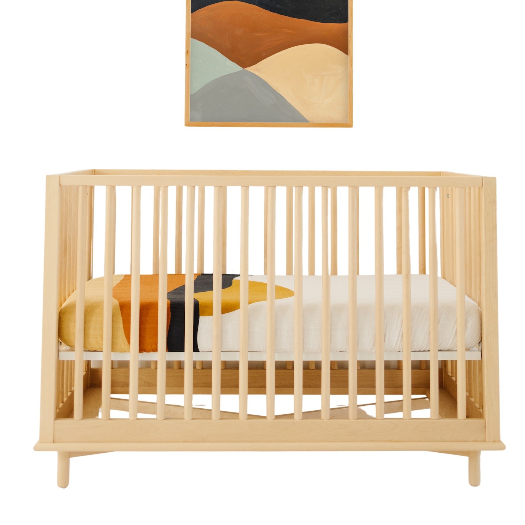 Sunset Crib Sheet – 100% Cotton Muslin