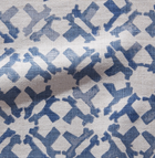 Orcha Pillow Cover in Indigo Blue, Peter Dunham Textiles