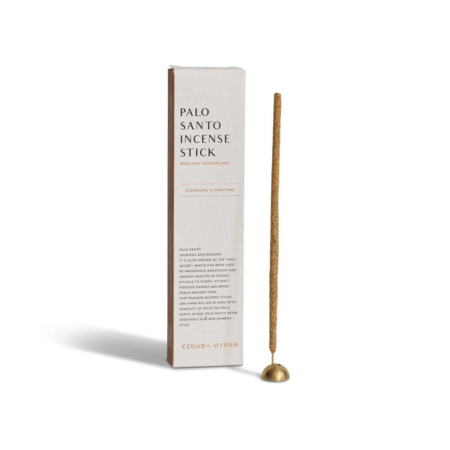 Palo Santo incense sticks hand-rolled in Peru
