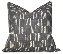 Matchsticks Pillow Cover in Pebble Grey, George Spencer Textiles