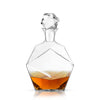 Seneca Faceted Crystal Liquor Decanter with matching stopper