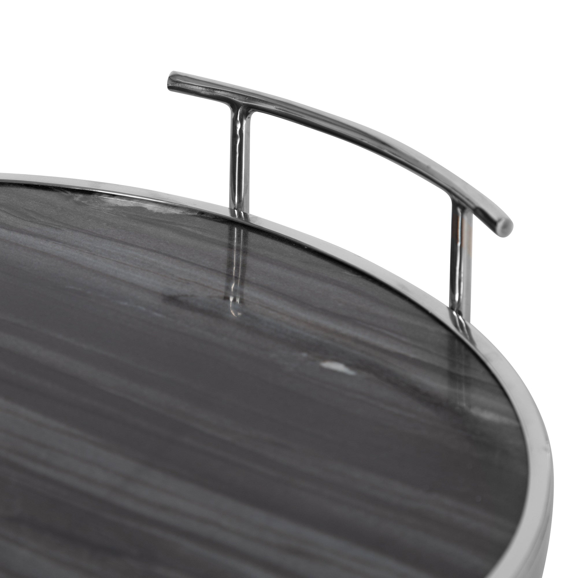 Marbury Round Metal Tray