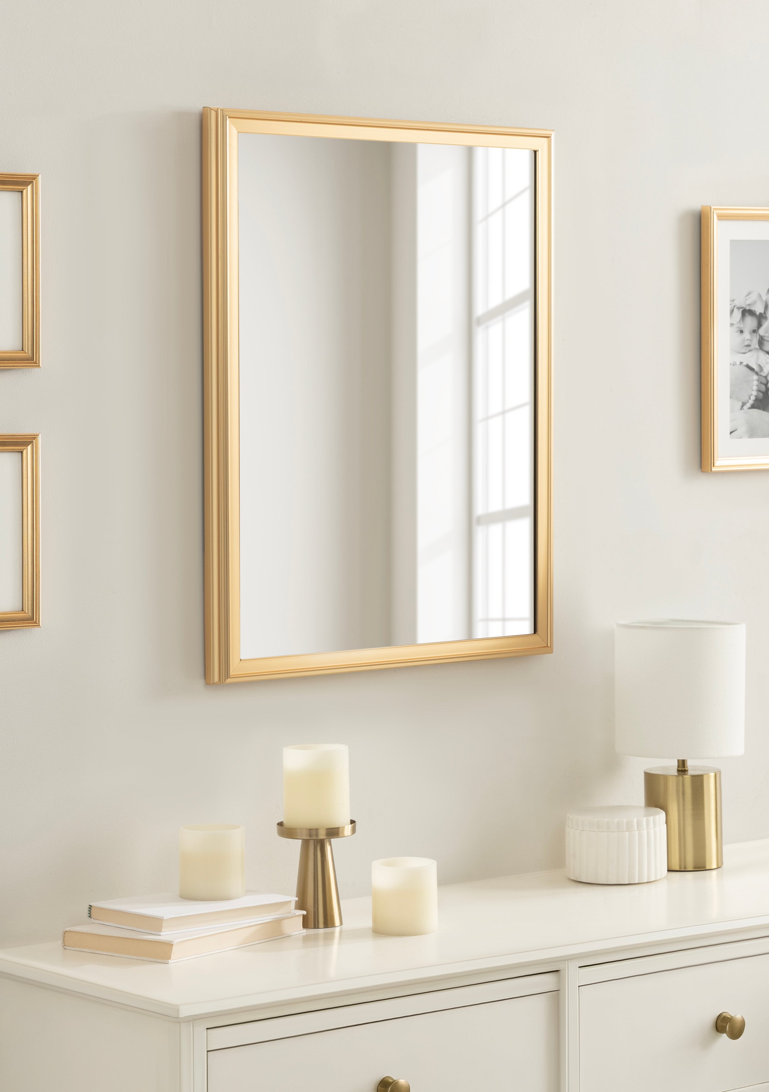Colette Rectangle Bathroom Wall Mirror