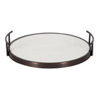Marbury Round Metal Tray
