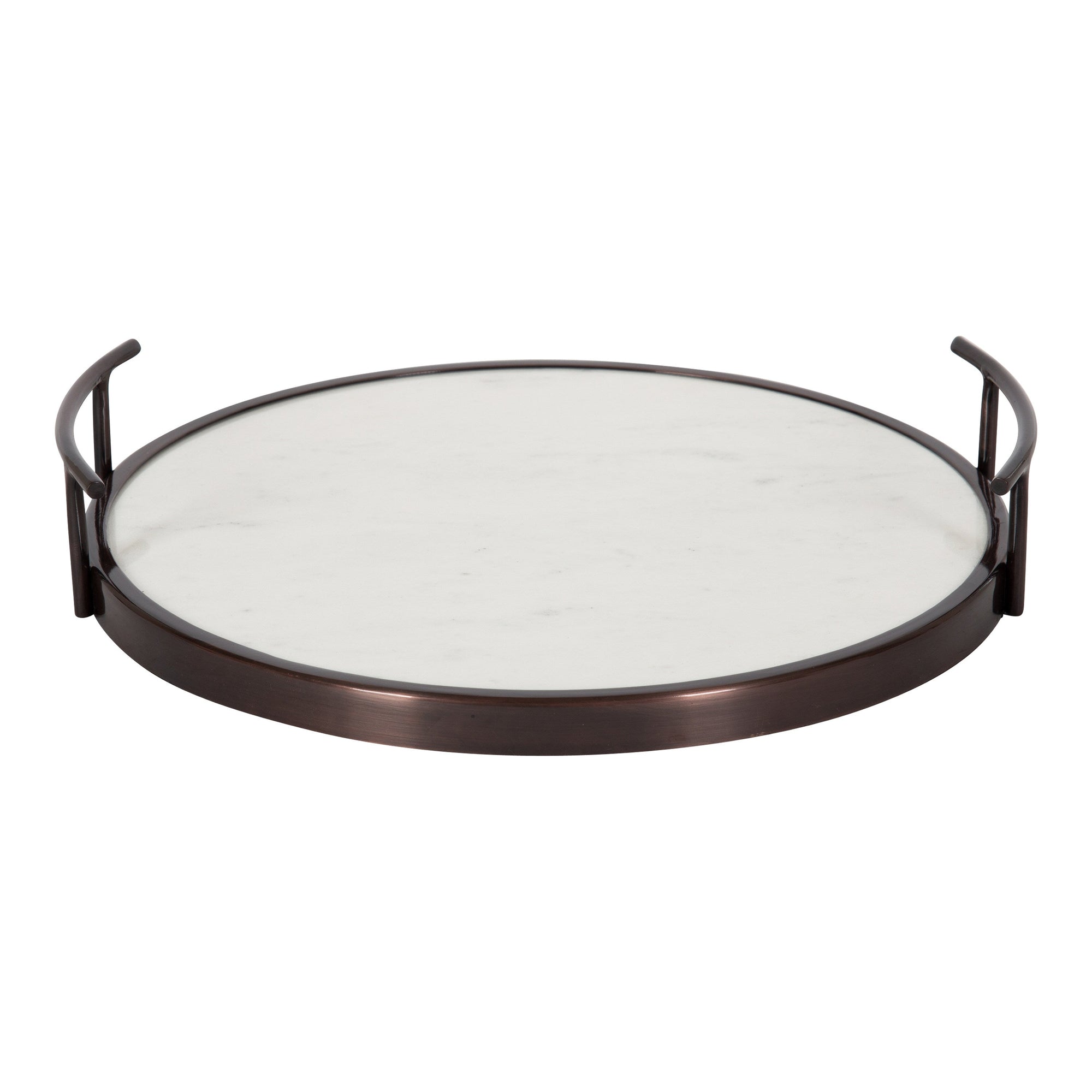 Marbury Round Metal Tray