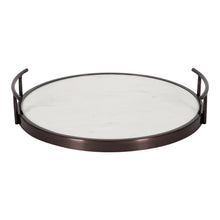 Marbury Round Metal Tray