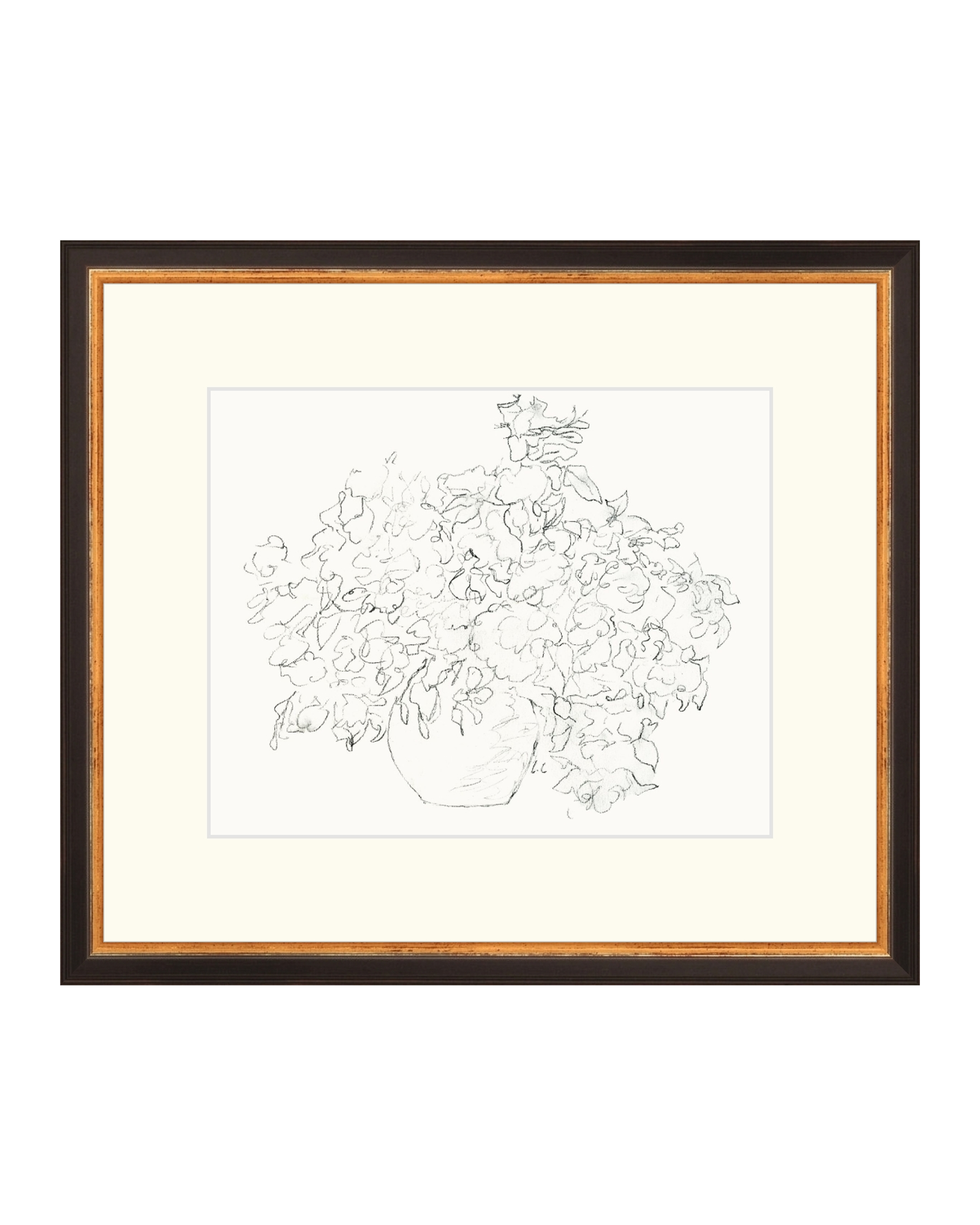 Vase of Flowers Sketch