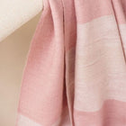 Rosa pink plush merino queen bedspread large throw – One Affirmation
