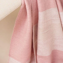 Rosa pink plush merino queen bedspread large throw – One Affirmation