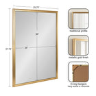Colette Rectangle Bathroom Wall Mirror