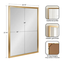 Colette Rectangle Bathroom Wall Mirror