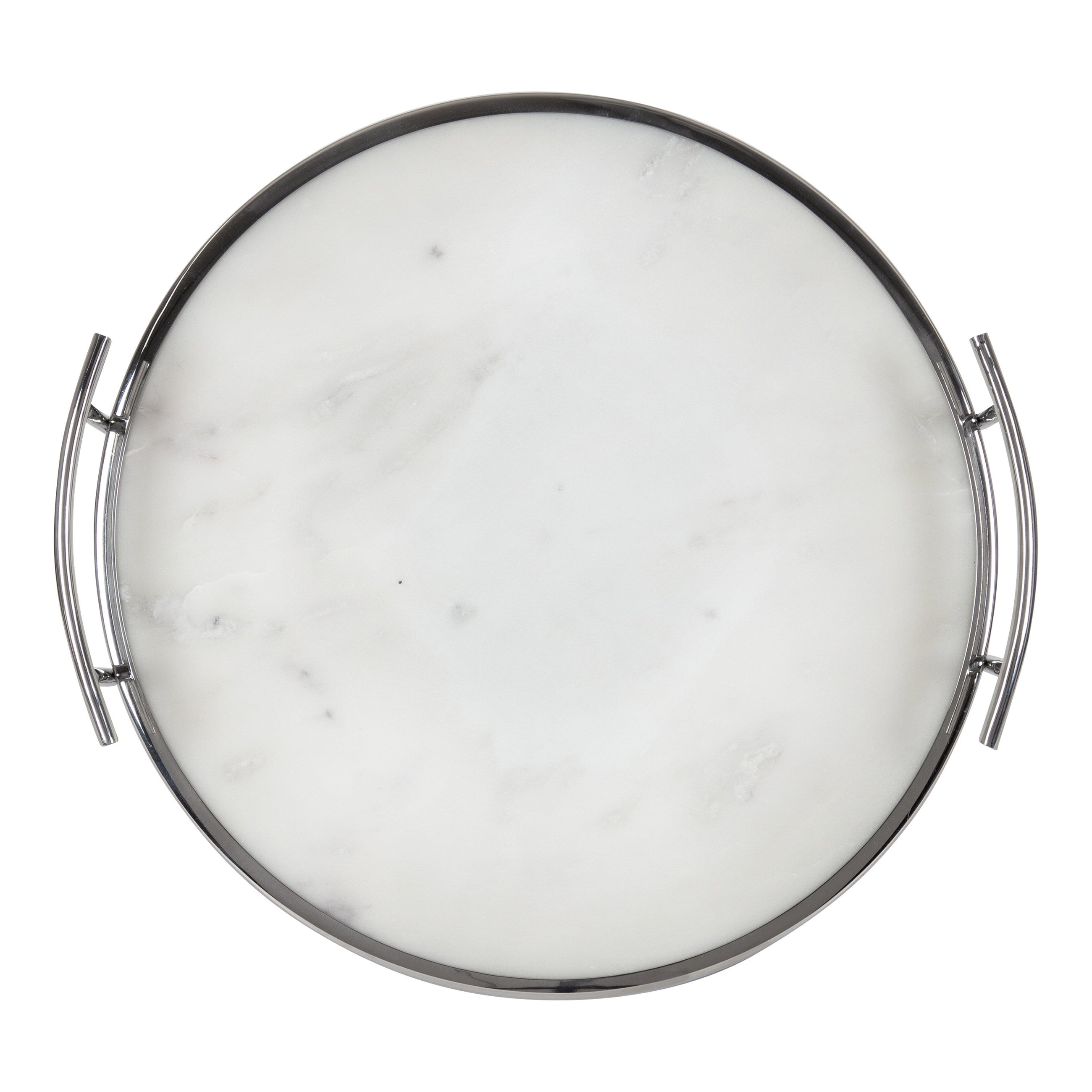 Marbury Round Metal Tray