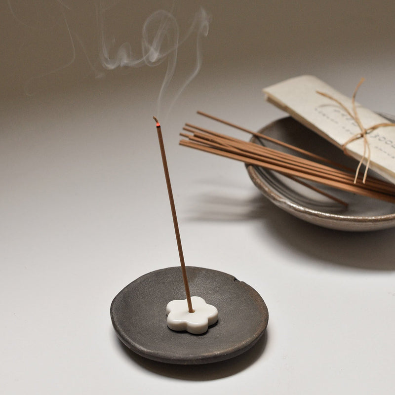 Cedar and Myrrh incense sticks packaged in washi-style paper