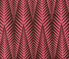 Chevron Velvet Pillow Cover in Fuchsia + Brown