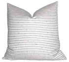 Kelly Wearstler Seeth Pillow Cover in Smoke, Indoor Outdoor Pillow