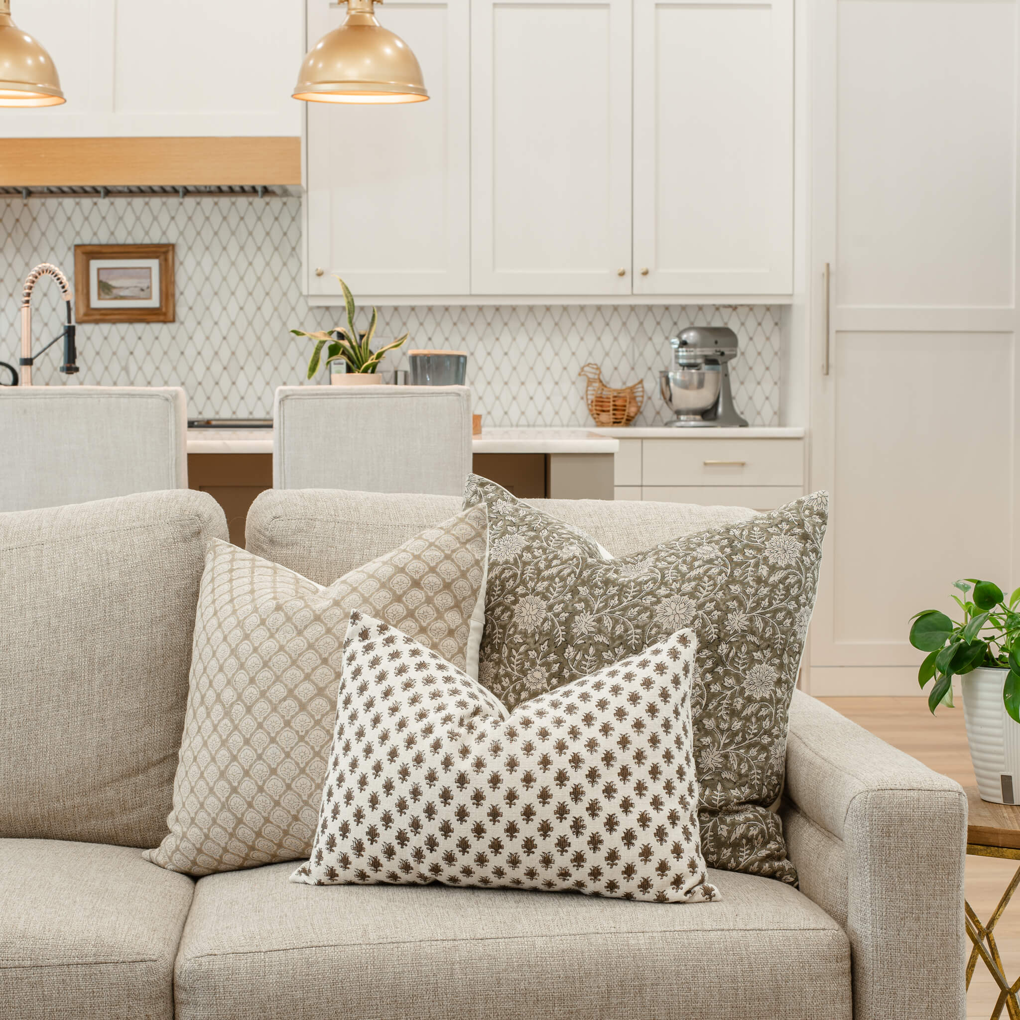 Harwich Pillow Combination | Set of Three Pillow Covers