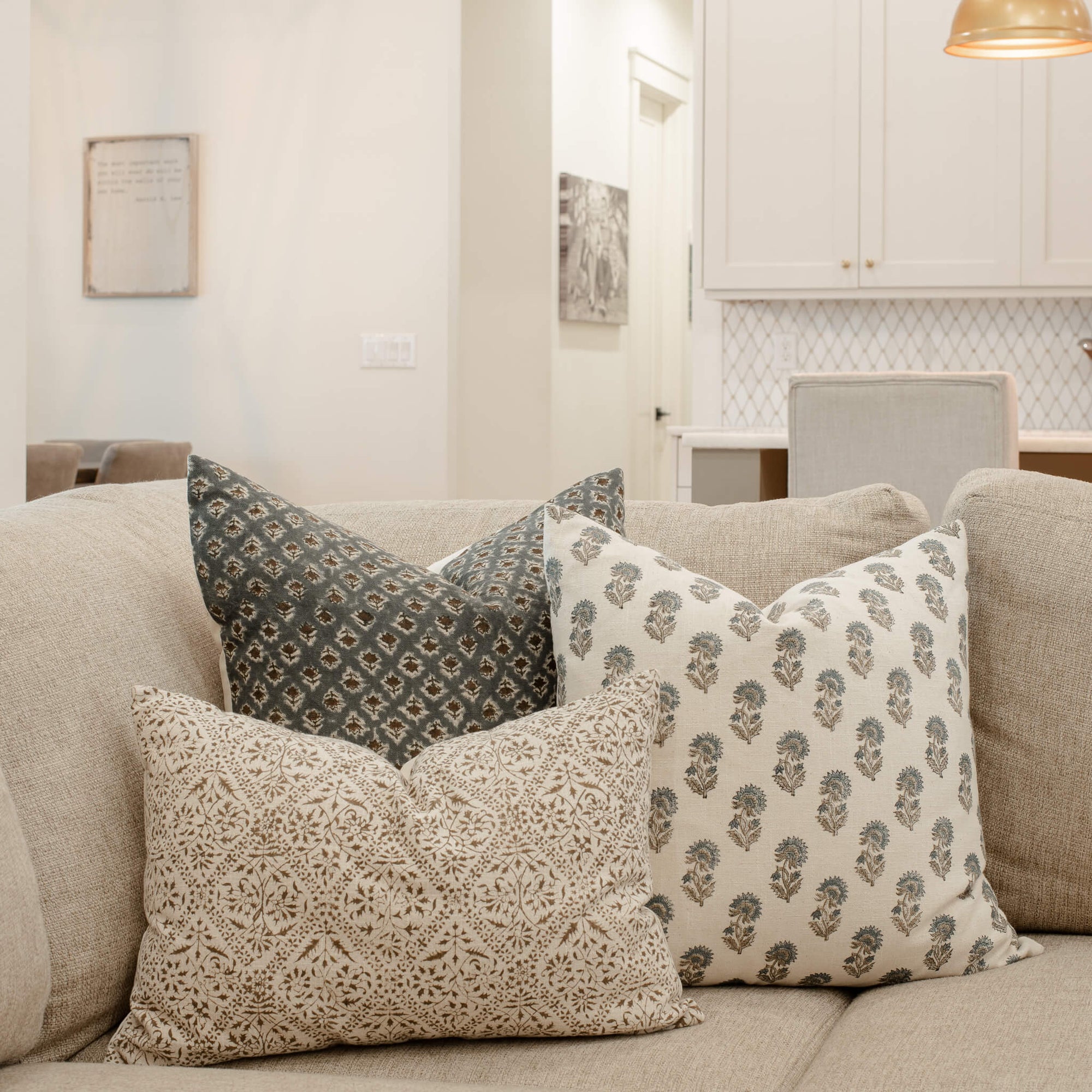 Holloway Sectional Pillow Combination | Set of Seven Pillow Covers
