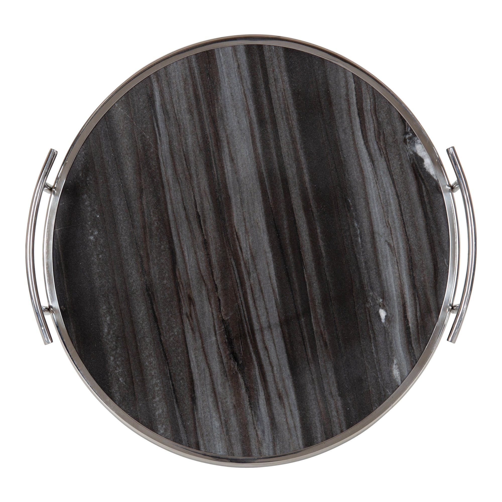 Marbury Round Metal Tray