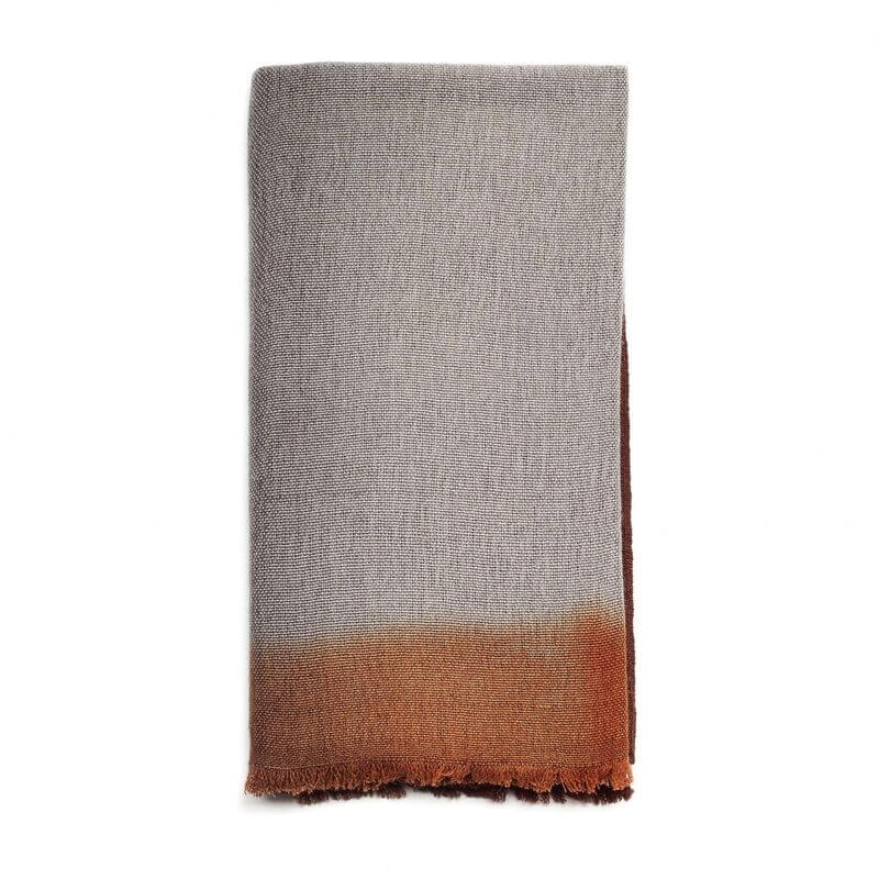 Simply Taupe brown gray hand spun merino handloom throw – One Affirmation
