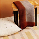 Simply Taupe brown gray hand spun merino handloom throw – One Affirmation