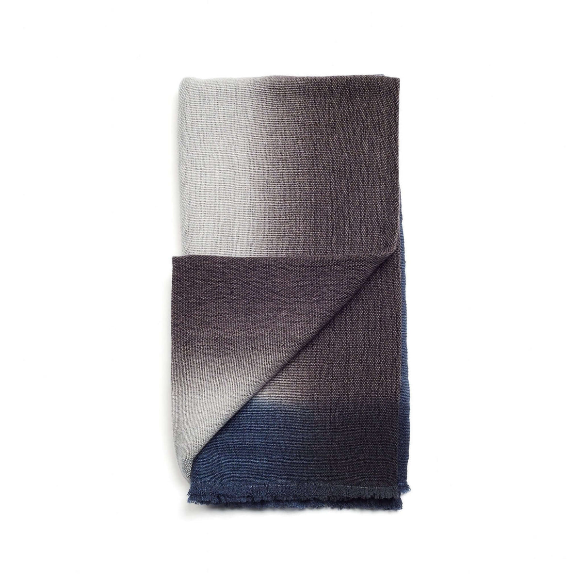 Simply Taupe brown gray hand spun merino handloom throw – One Affirmation