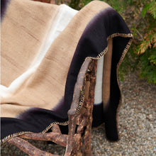 Siro Brown merino throw blanket handwoven in Nepal – One Affirmation