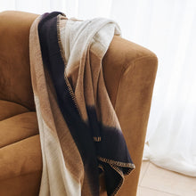 Siro Brown merino throw blanket handwoven in Nepal – One Affirmation