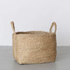 Charcoal jute basket for versatile home organization