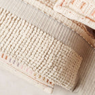 Butterscotch white textured plush merino handloom throw – One Affirmation