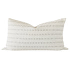 Tatum Stripe Grey Throw Pillow