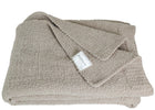The Nest microfiber throw blanket in Fossil – view 6