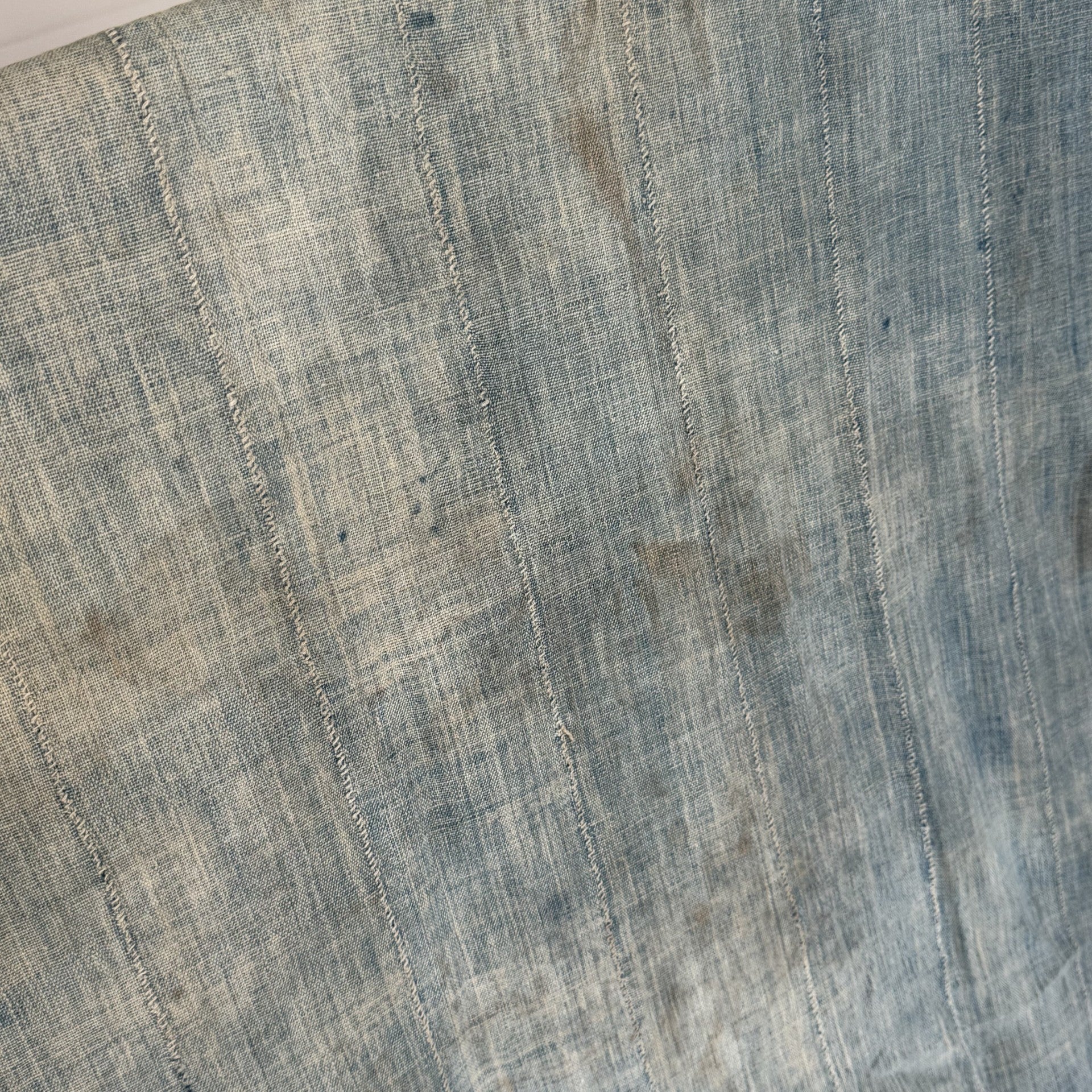 Vintage Indigo Throw Blanket