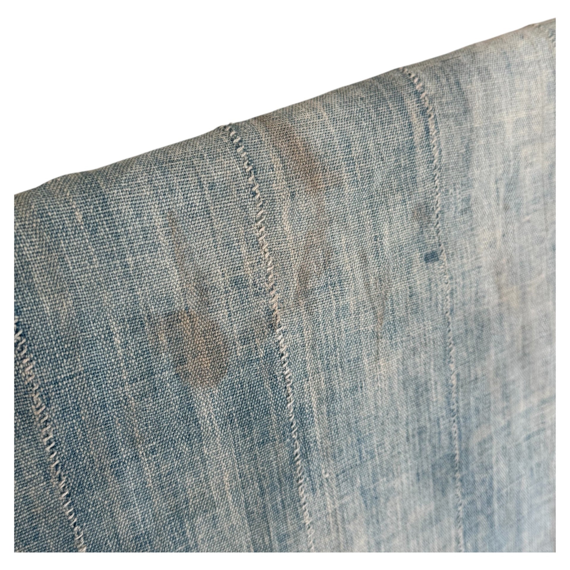 Vintage Indigo Throw Blanket