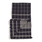 Treacle checks pattern organic cotton handloom throw – One Affirmation