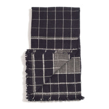 Treacle checks pattern organic cotton handloom throw – One Affirmation