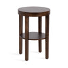 Talcott Round Wood Side Table